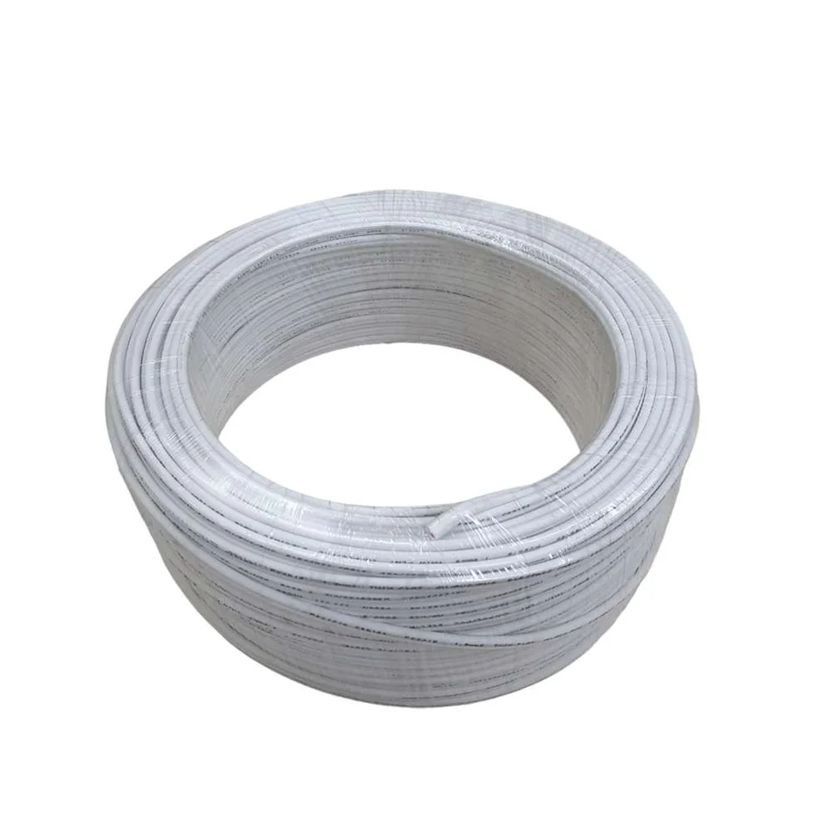 Cable 1 Core Stranded 10.0mm White (100m Coil)