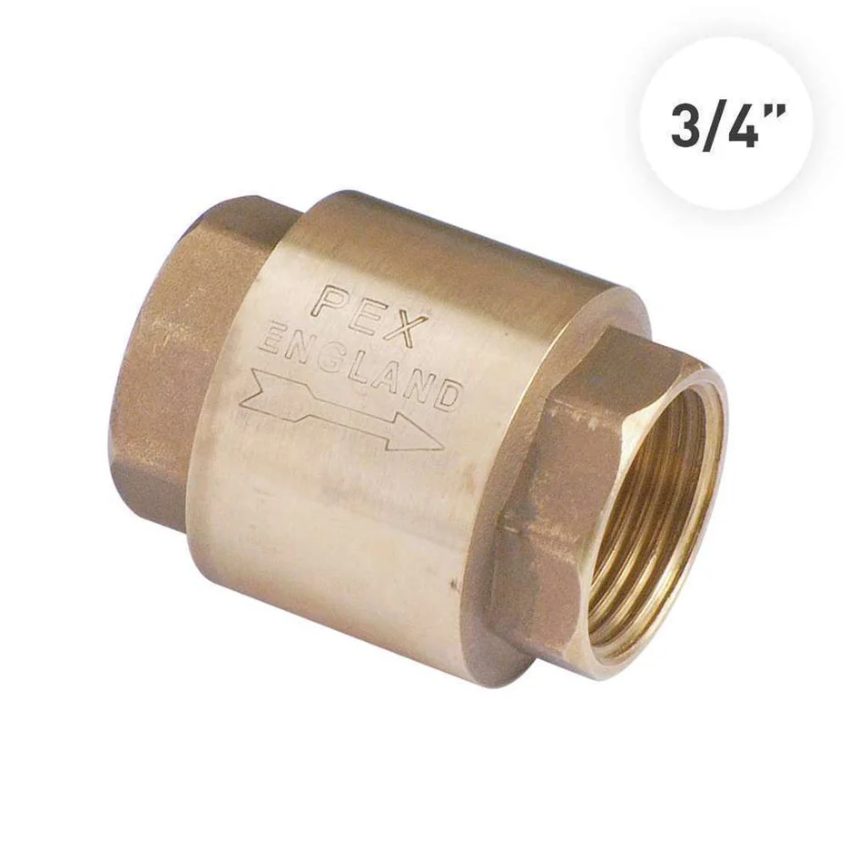 Pex Check Valve 3/4″ Brass