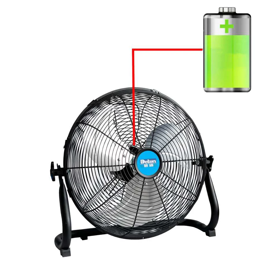 Rechargeable Floor Fan 16″